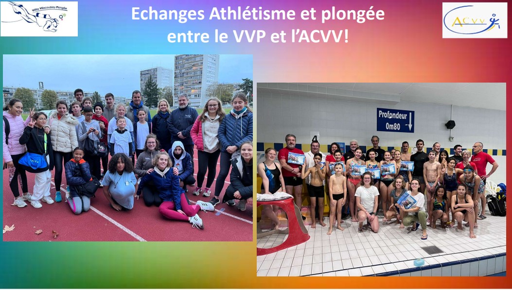 Echange en l&rsquo;athlétisme et la plongée : le plaisir de partager
